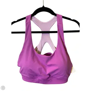 Athletic Bra By Dsg Outerwear In Purple, Size: Xl