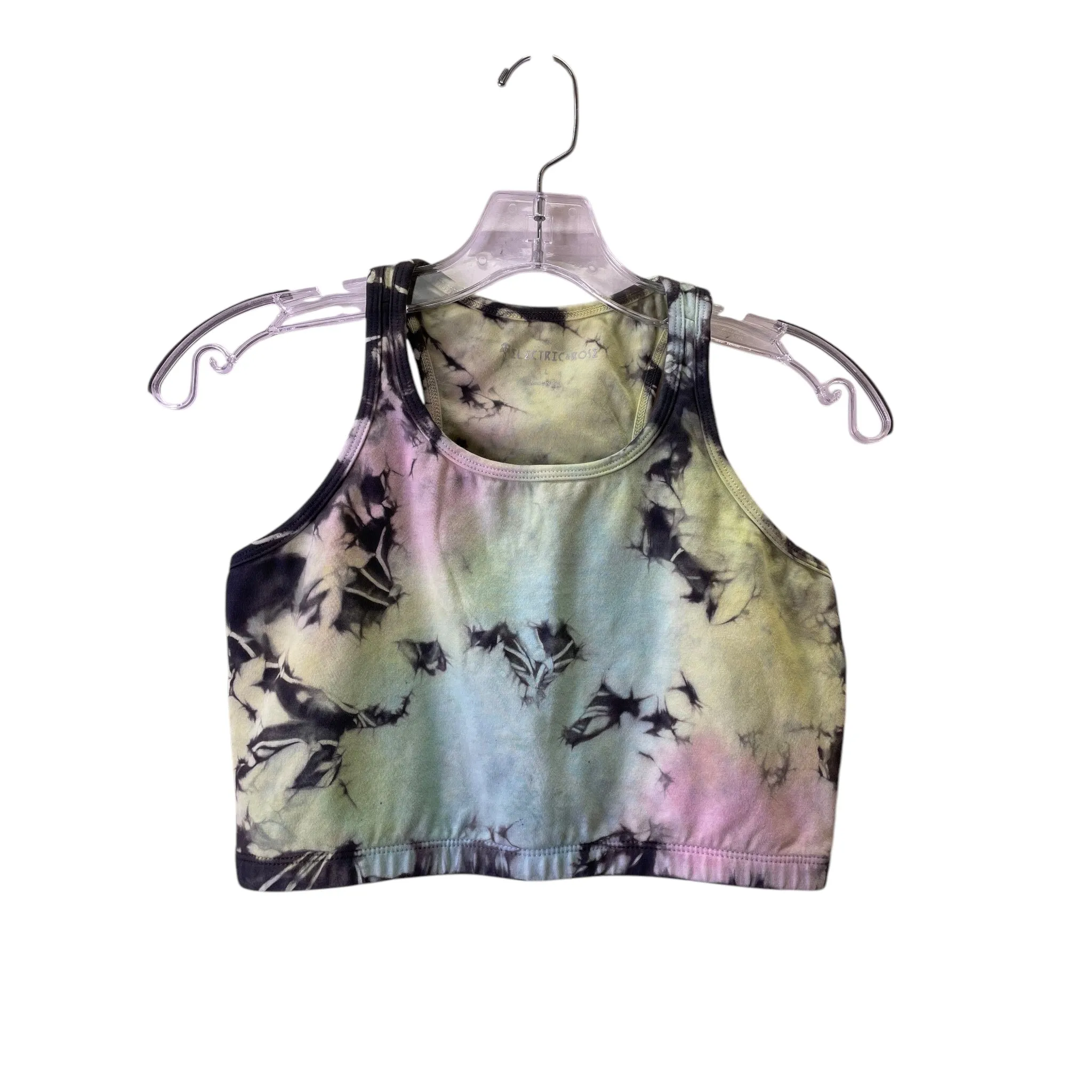 Athletic Bra By Electric & Rose In Tie Dye Print, Size:L