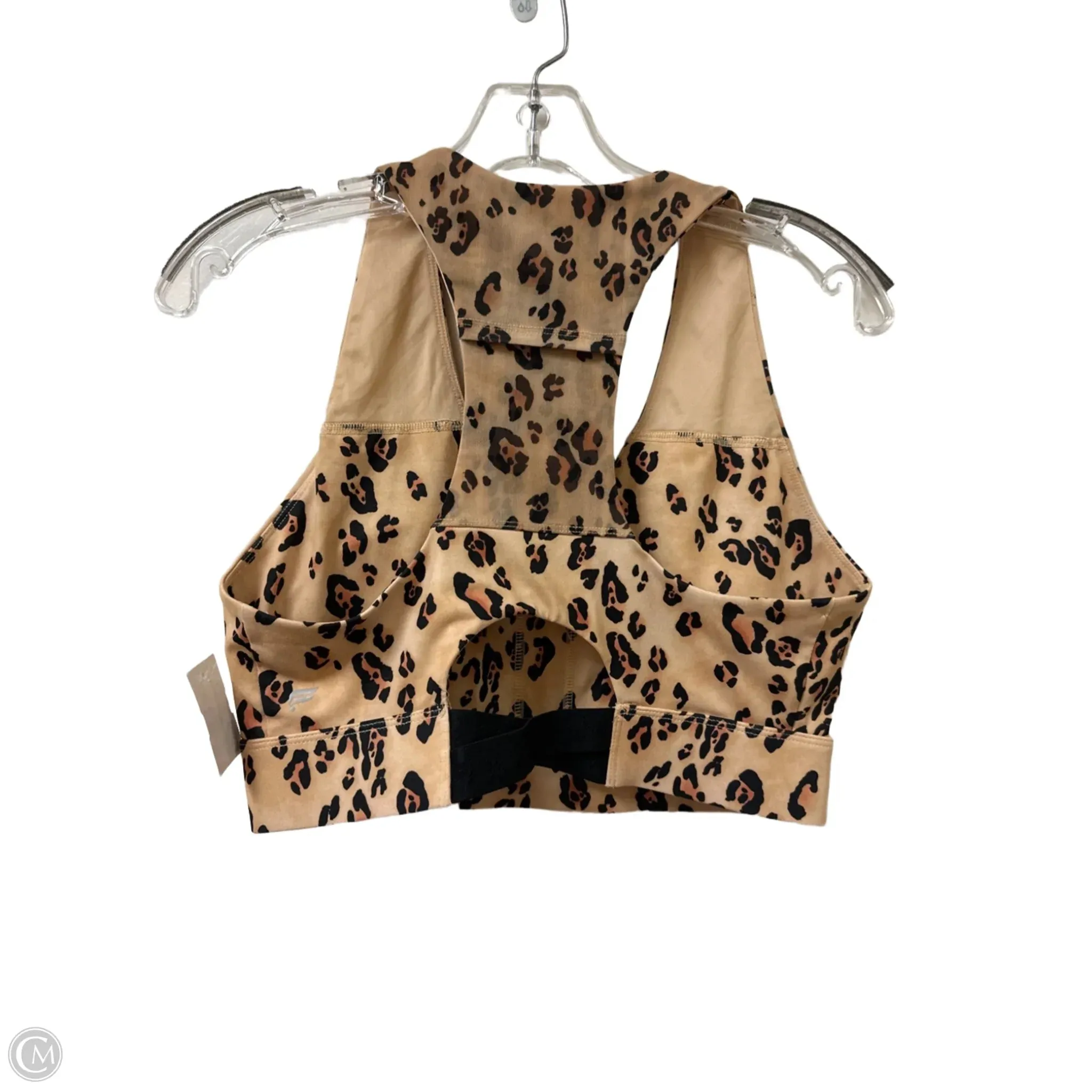 Athletic Bra By Fabletics In Animal Print, Size: M
