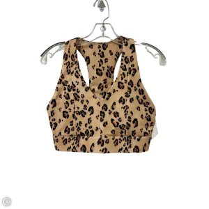 Athletic Bra By Fabletics In Animal Print, Size: M
