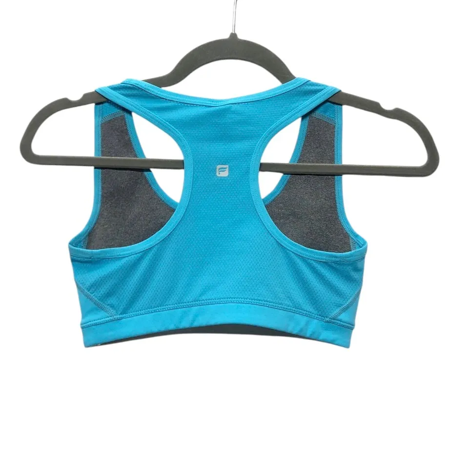 Athletic Bra By Fabletics In Aqua, Size:Xs