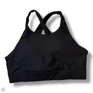 Athletic Bra By Fabletics In Black, Size: L