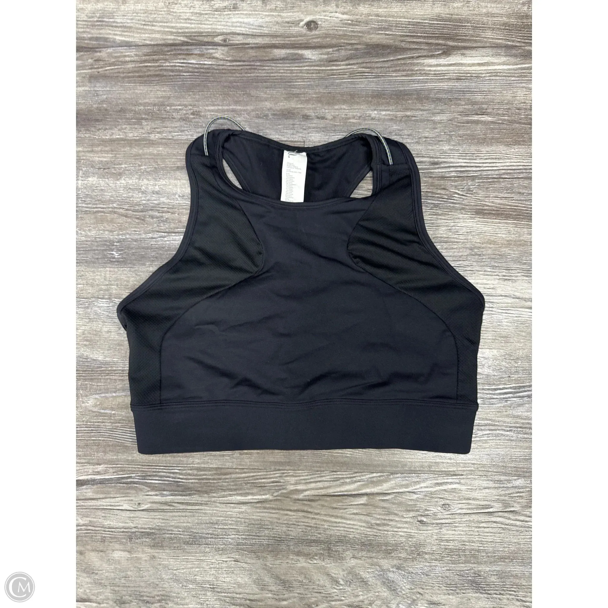 Athletic Bra By Fabletics In Black, Size: M