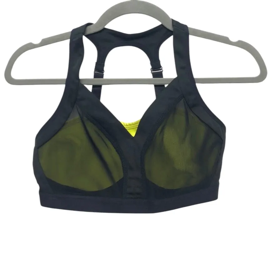Athletic Bra By Fabletics In Black, Size:S