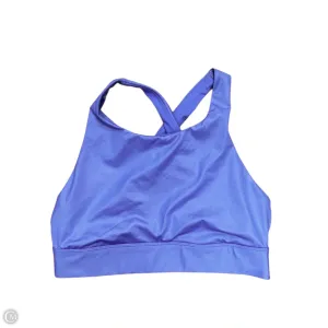 Athletic Bra By Fabletics In Blue, Size: M