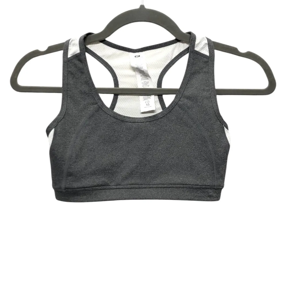 Athletic Bra By Fabletics In Grey & White, Size:Xs