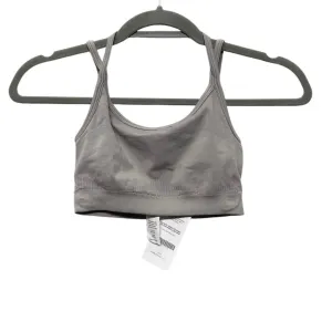 Athletic Bra By Fabletics In Grey, Size:Xs