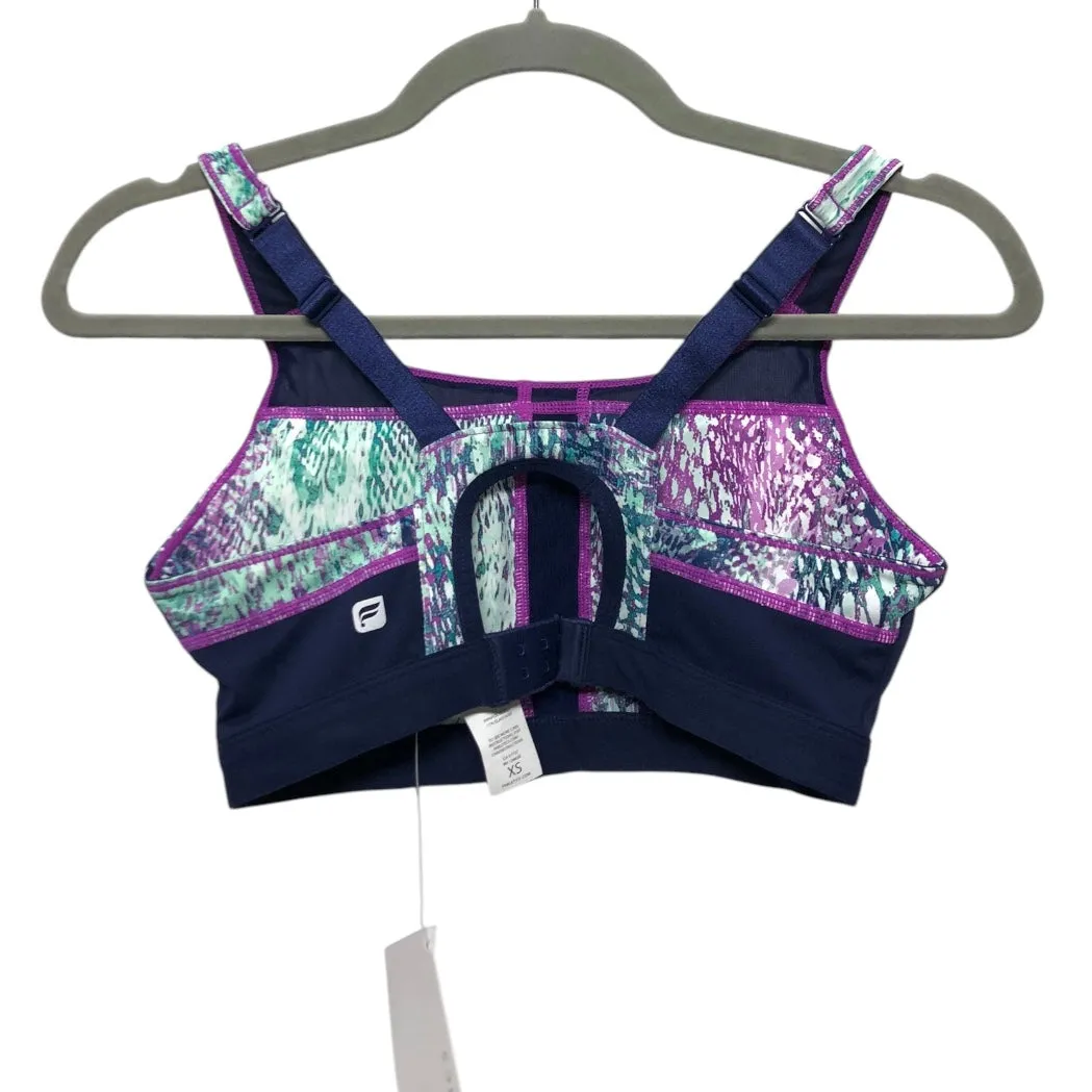 Athletic Bra By Fabletics In Navy, Size:Xs