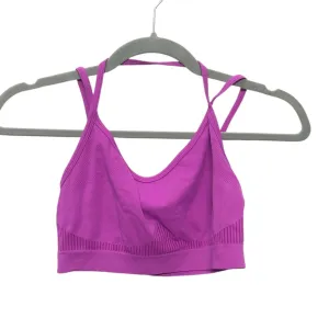 Athletic Bra By Fabletics In Pink & Purple, Size:S