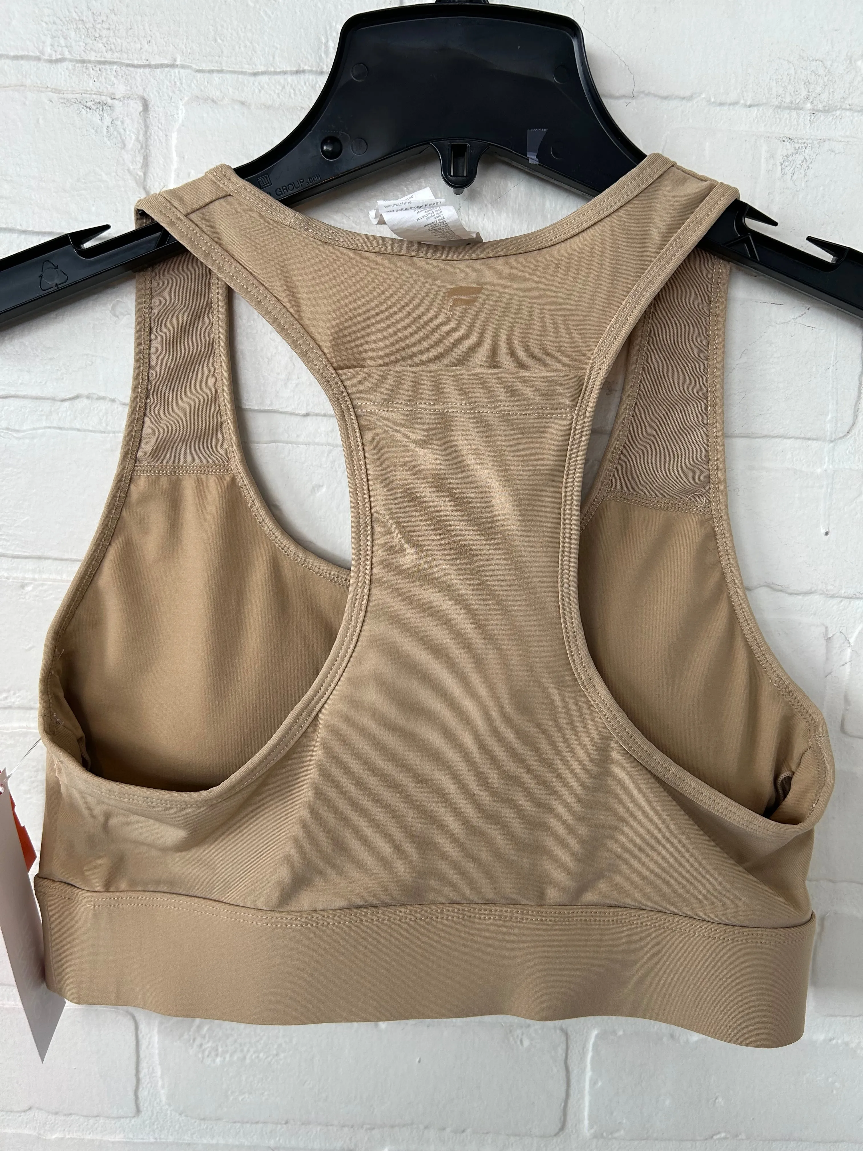 Athletic Bra By Fabletics In Tan, Size: M