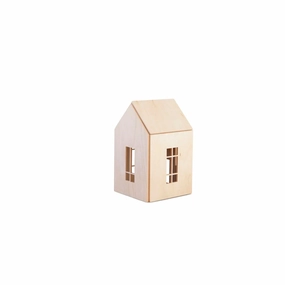 babai Wooden Dollhouse On The Magnets L Natural