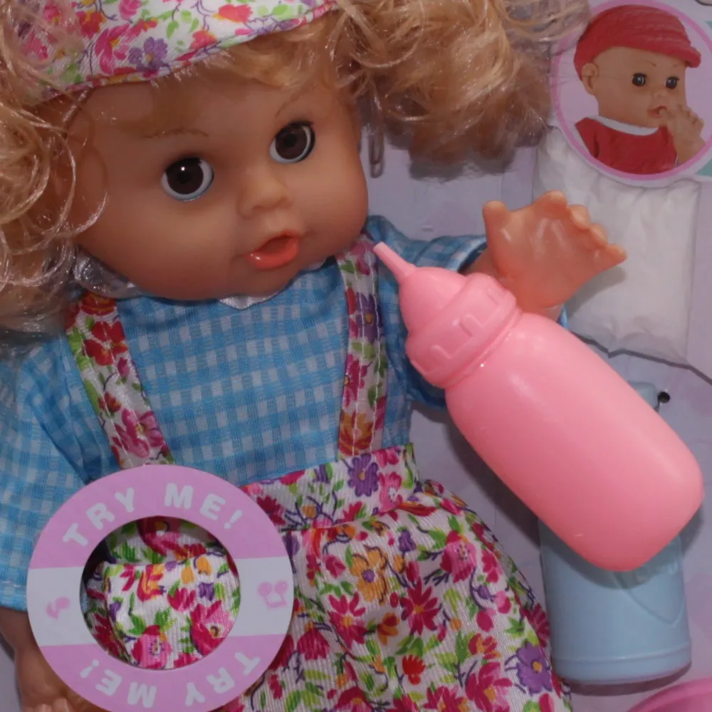 Baby Born Doll with Accessories  Blue