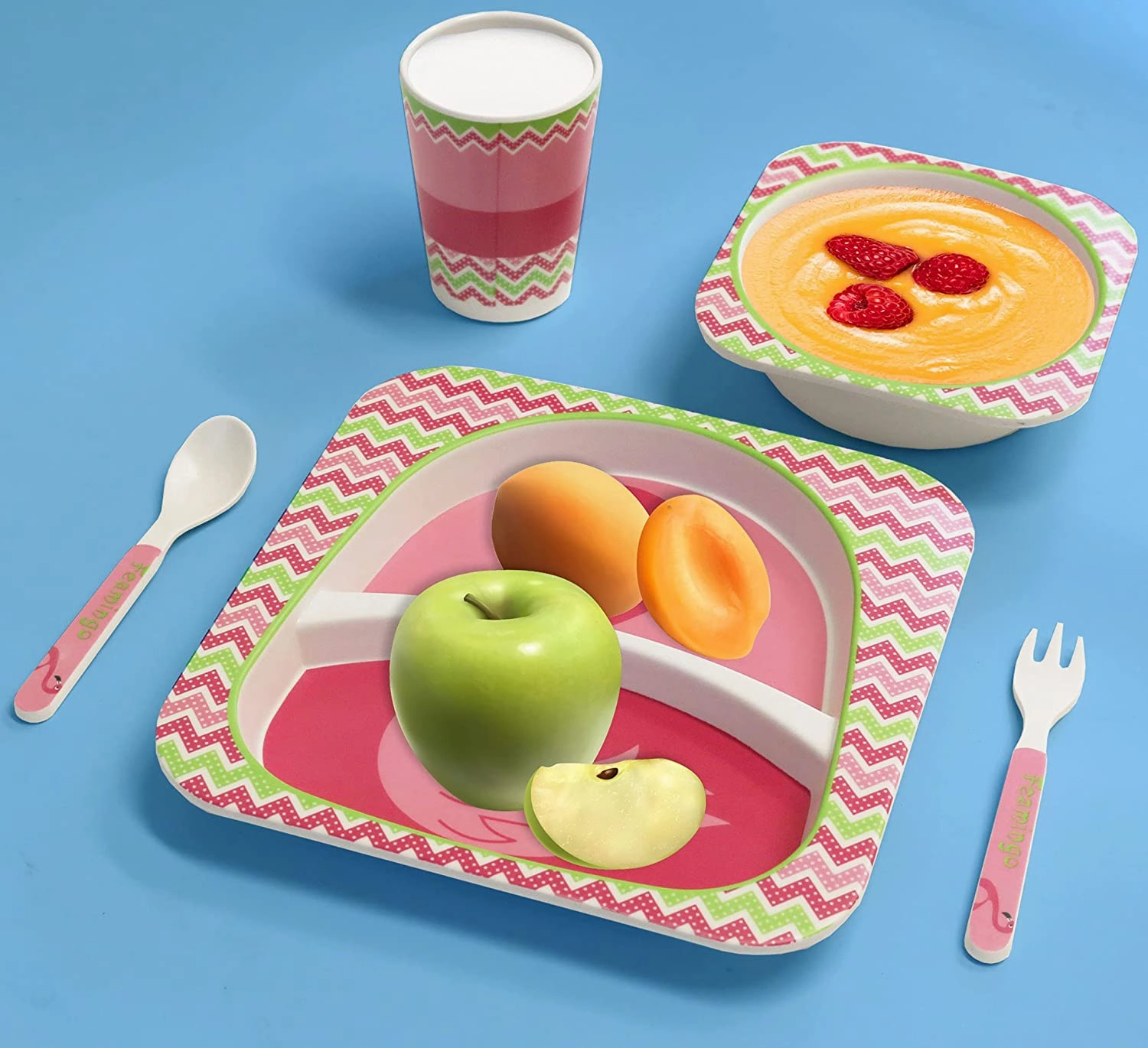 Bamboo tableware 5 set