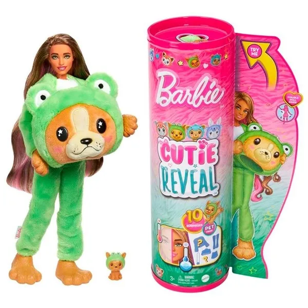 Barbie? Cutie Reveal Costume Dog in Frog