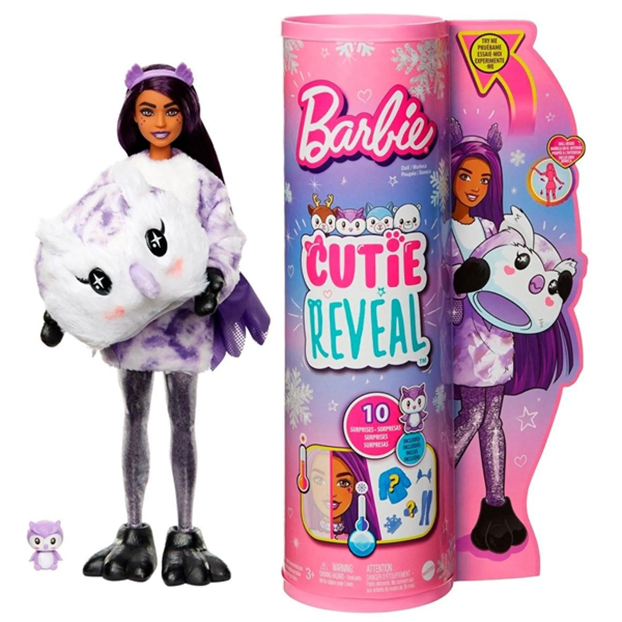 Barbie? Cutie Reveal Winter Sparkle - Owl