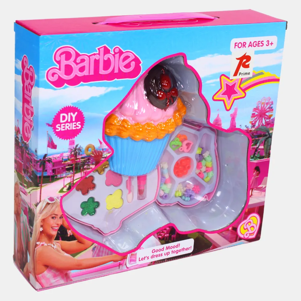 Barbie Make-up Playset  Cupcake Design