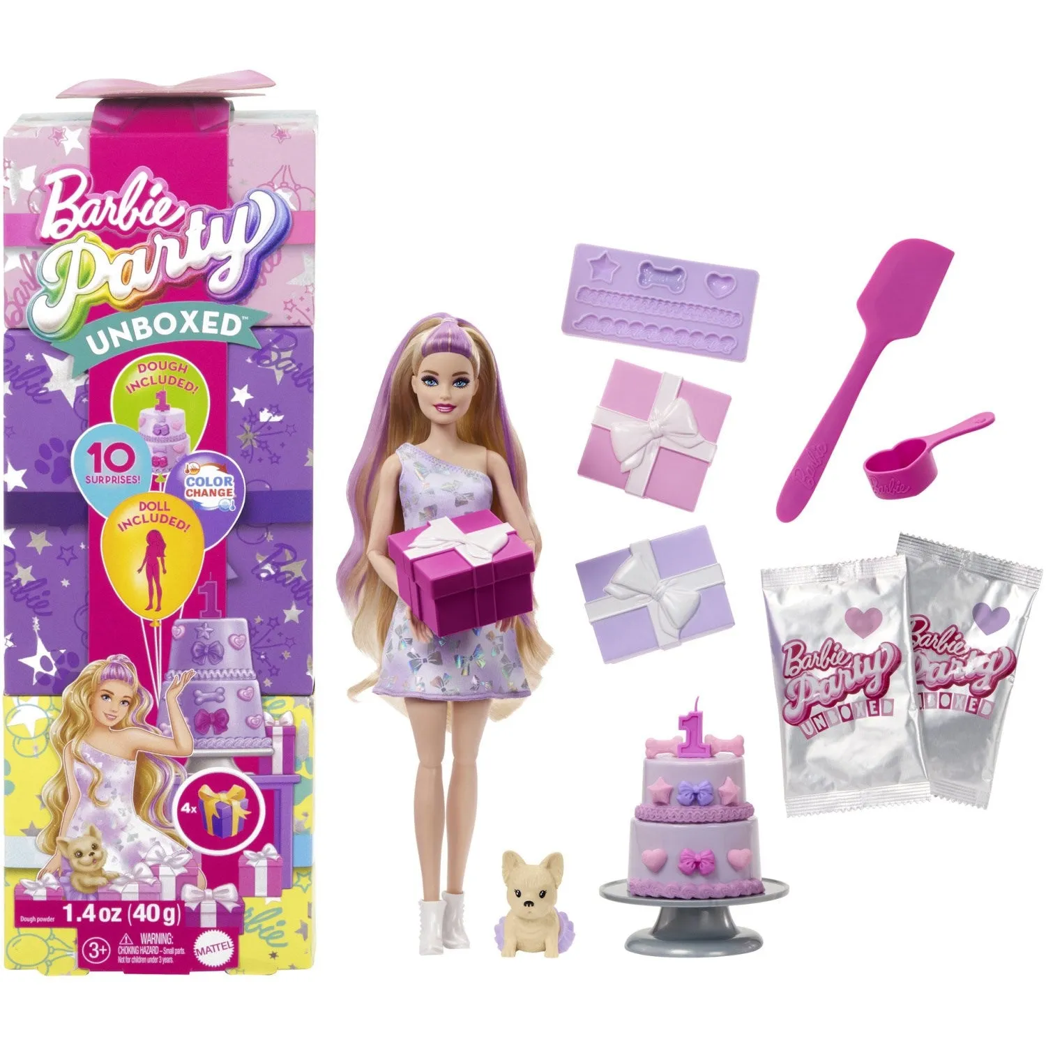 Barbie? Party Unboxed Blond Doll