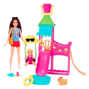 Barbie? Skipper First Jobs Water Park Playset