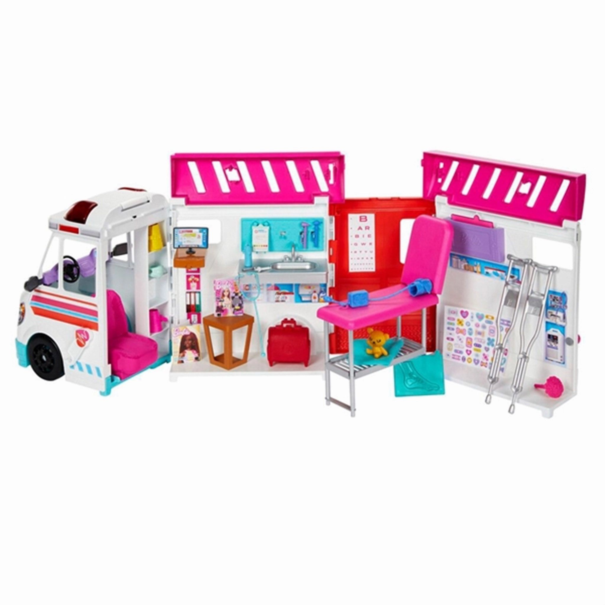 Barbie Career Care Clinic Vehicle