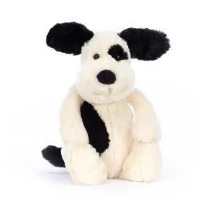 Bashful Black & Cream Puppy - Small