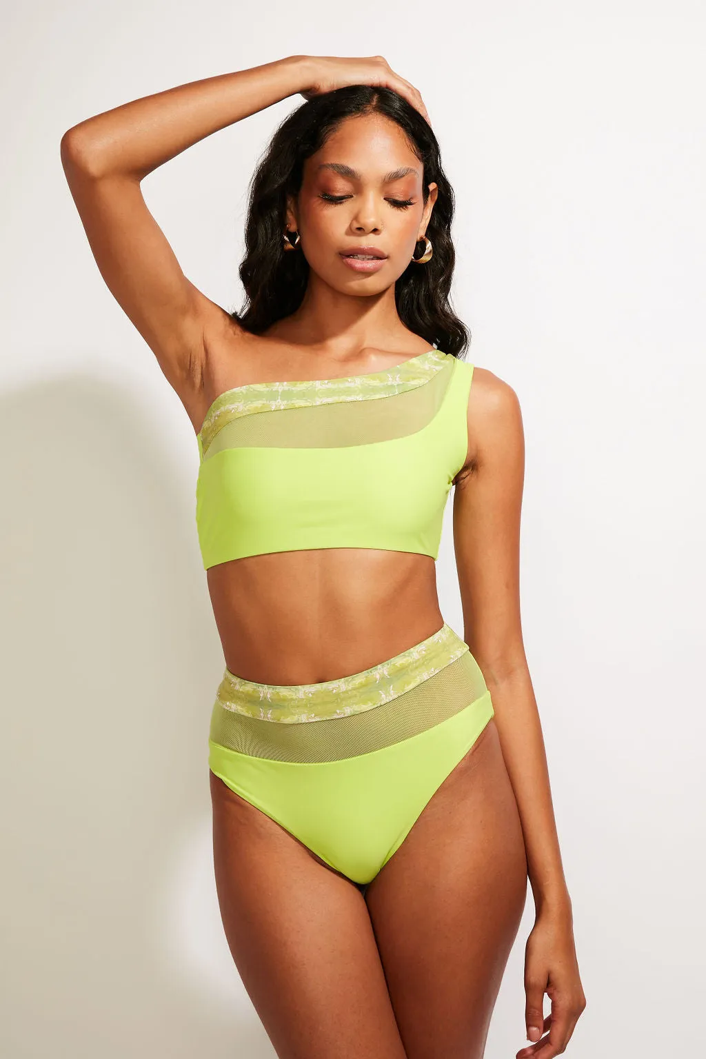 Bay Swim Bottom II - Lime