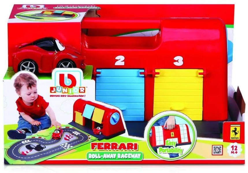 Bb Junior Ferrari Roll Away Raceway - Multicolour