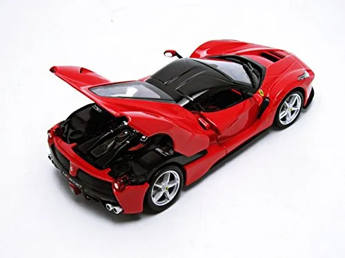 Bburago 1:24 Ferrari R & P W/O Stand Laferrari Car - Red