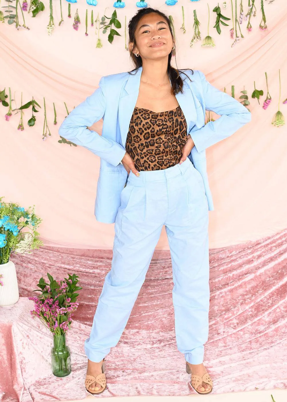 Bea Pant - Periwinkle