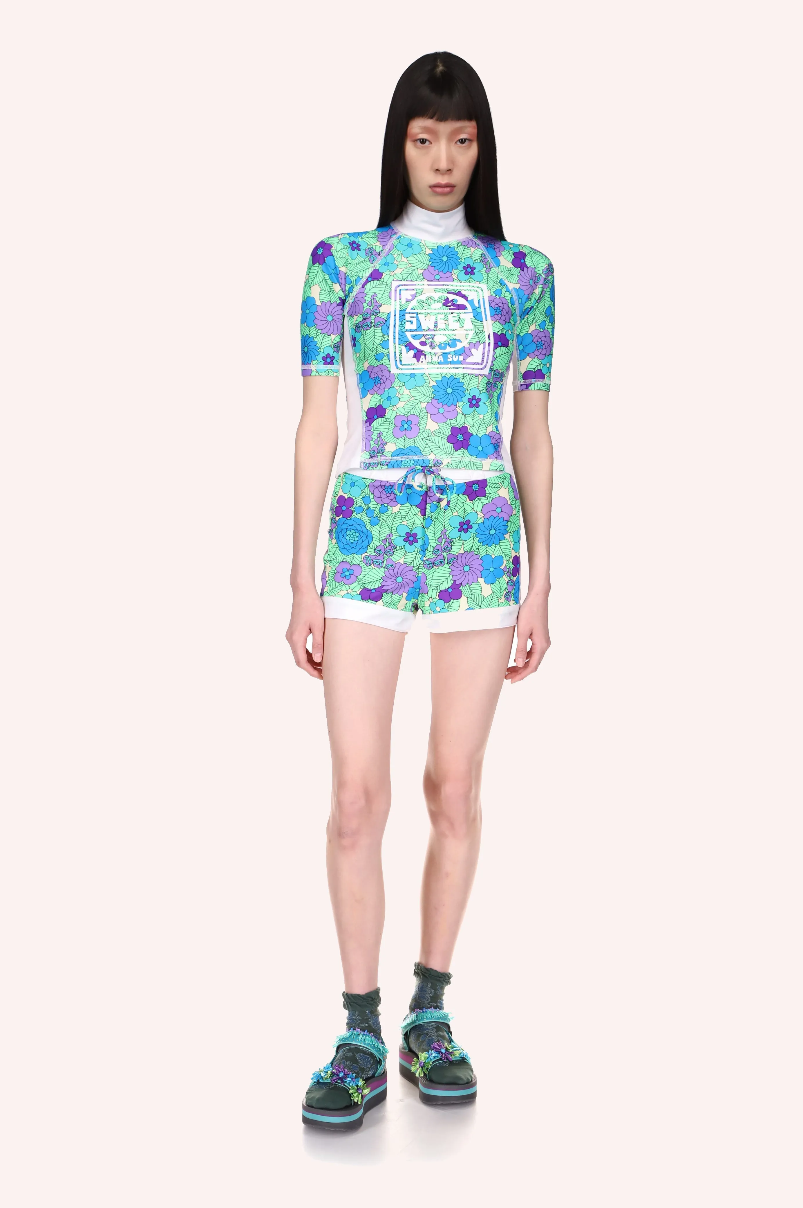 Beckoning Blossoms Surf Top