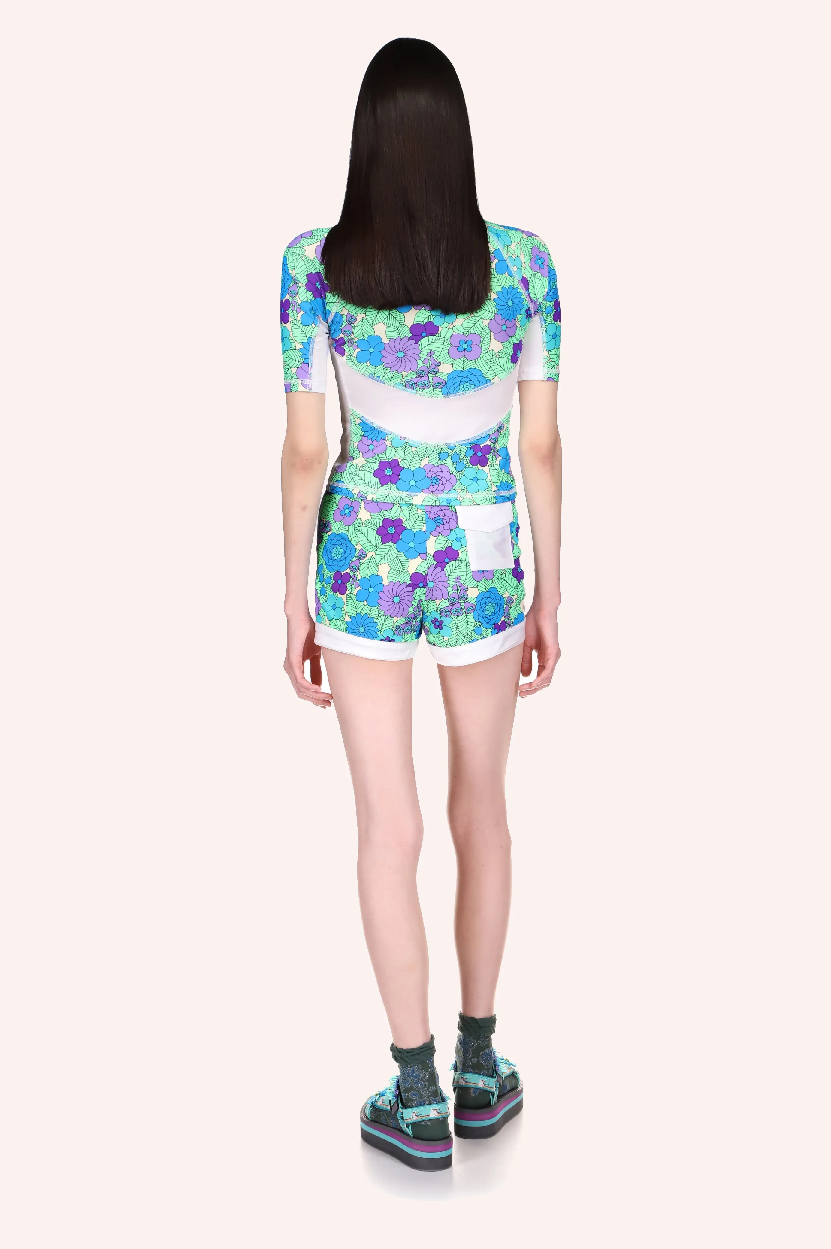 Beckoning Blossoms Surf Top