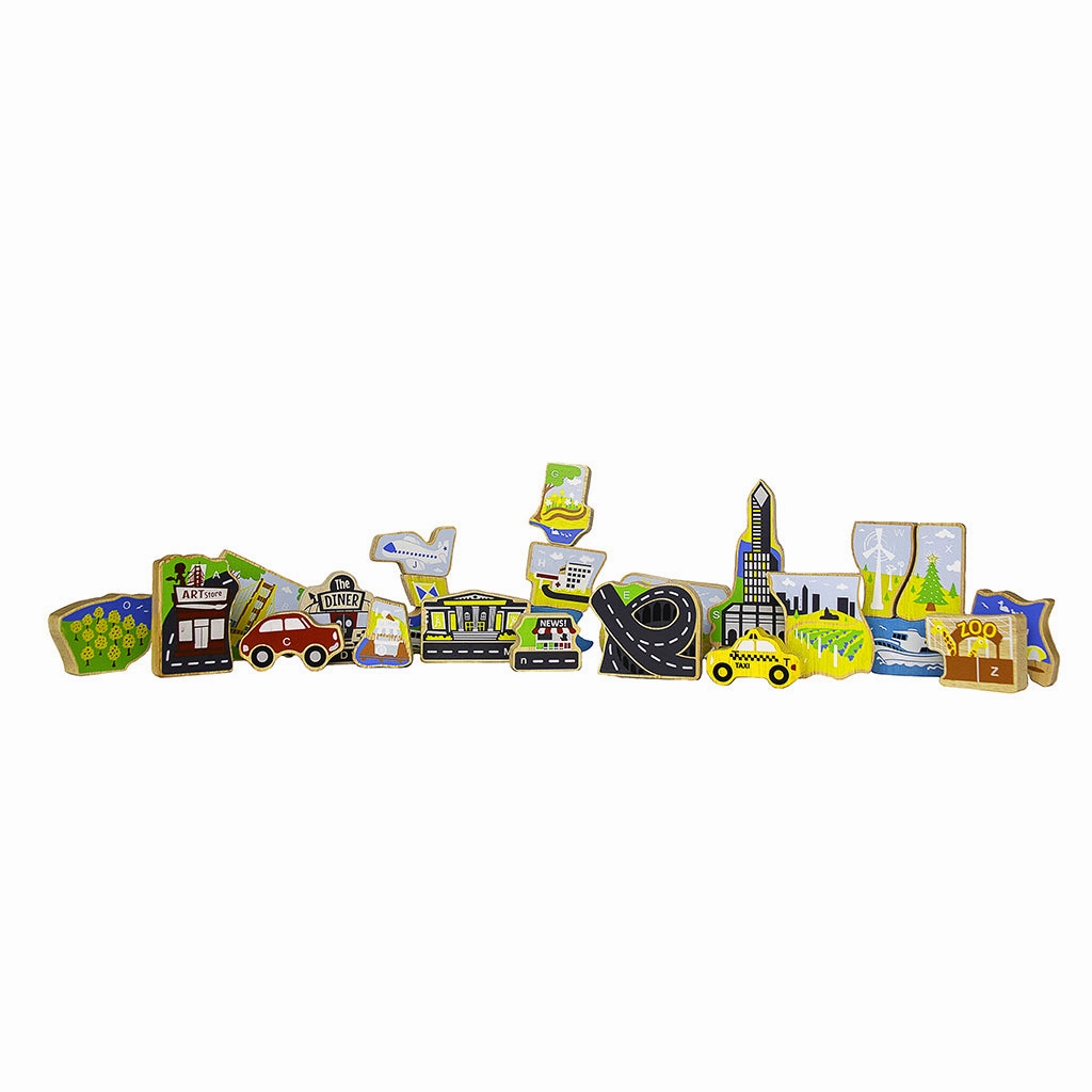 BeginAgain City A to Z Puzzle