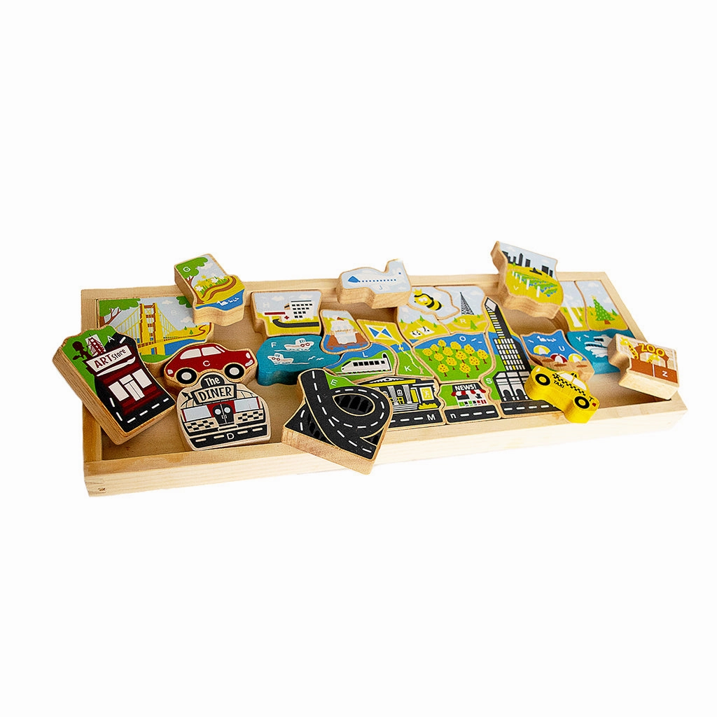 BeginAgain City A to Z Puzzle