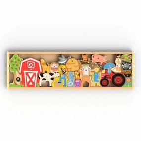 BeginAgain Farm A To Z Puzzle