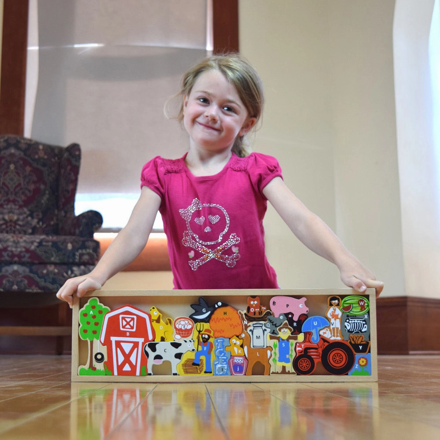 BeginAgain Farm A To Z Puzzle