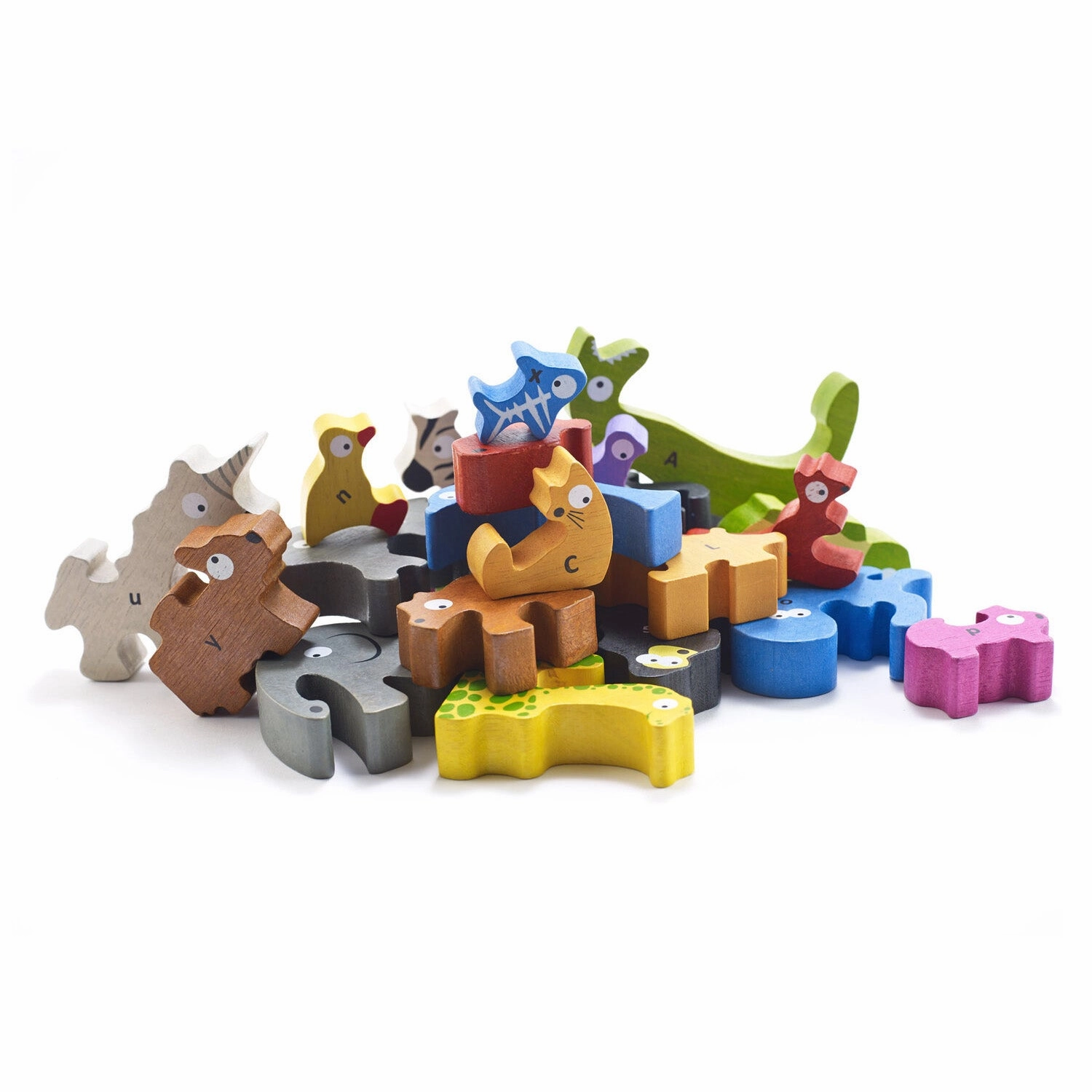 BeginAgain Jumbo Animal Parade A To Z Puzzle