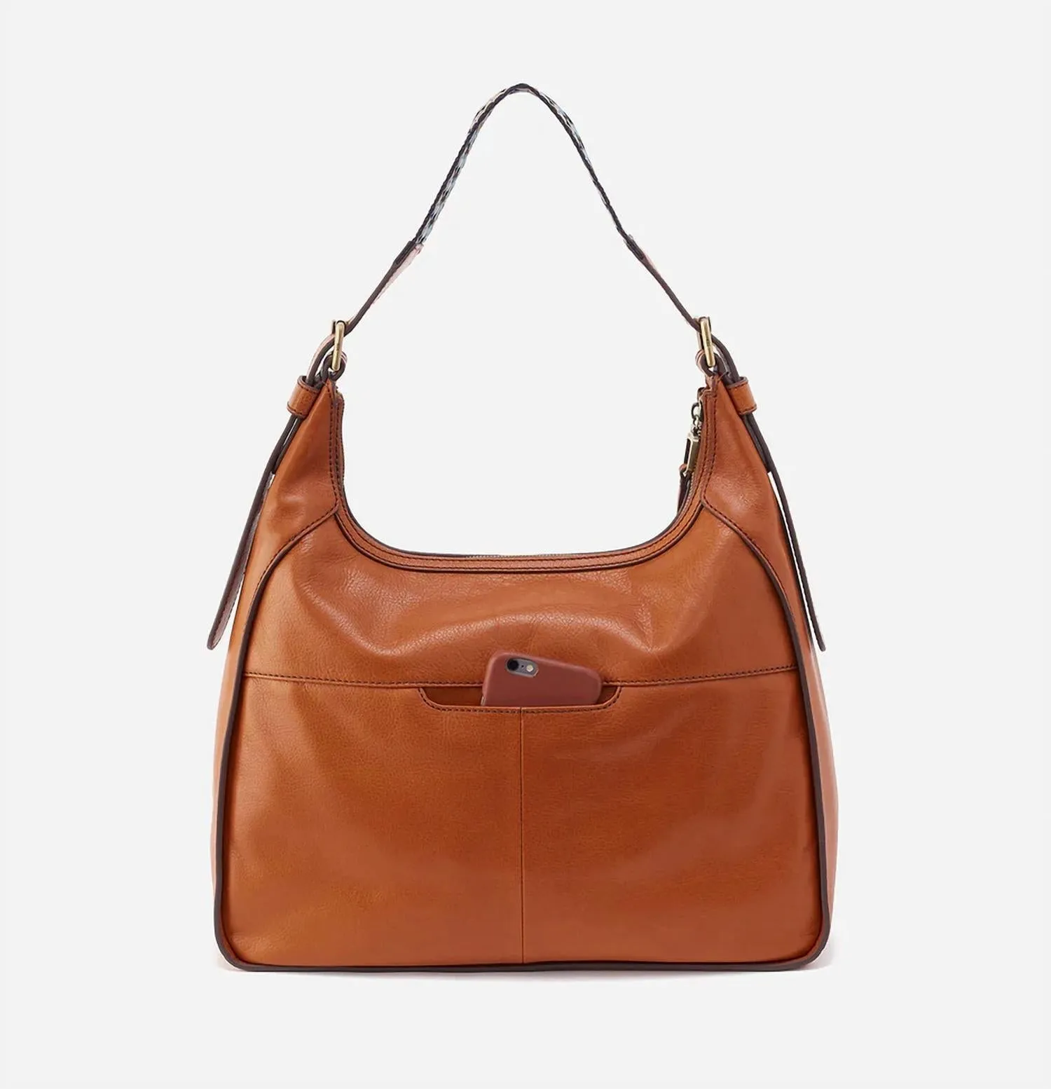 Bellamy Front Zip Shoulder Bag