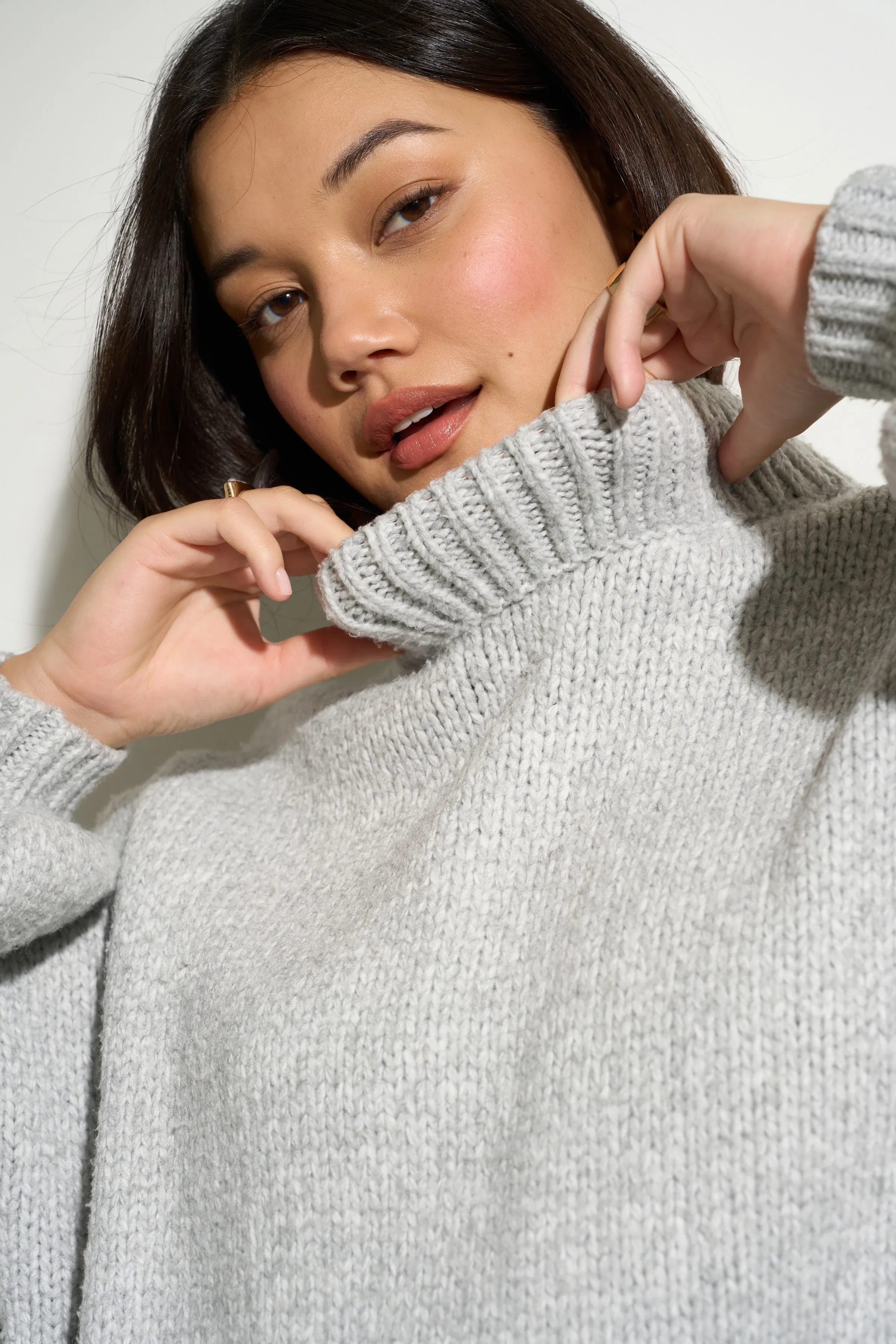 Bellamy Pullover - Heather Grey
