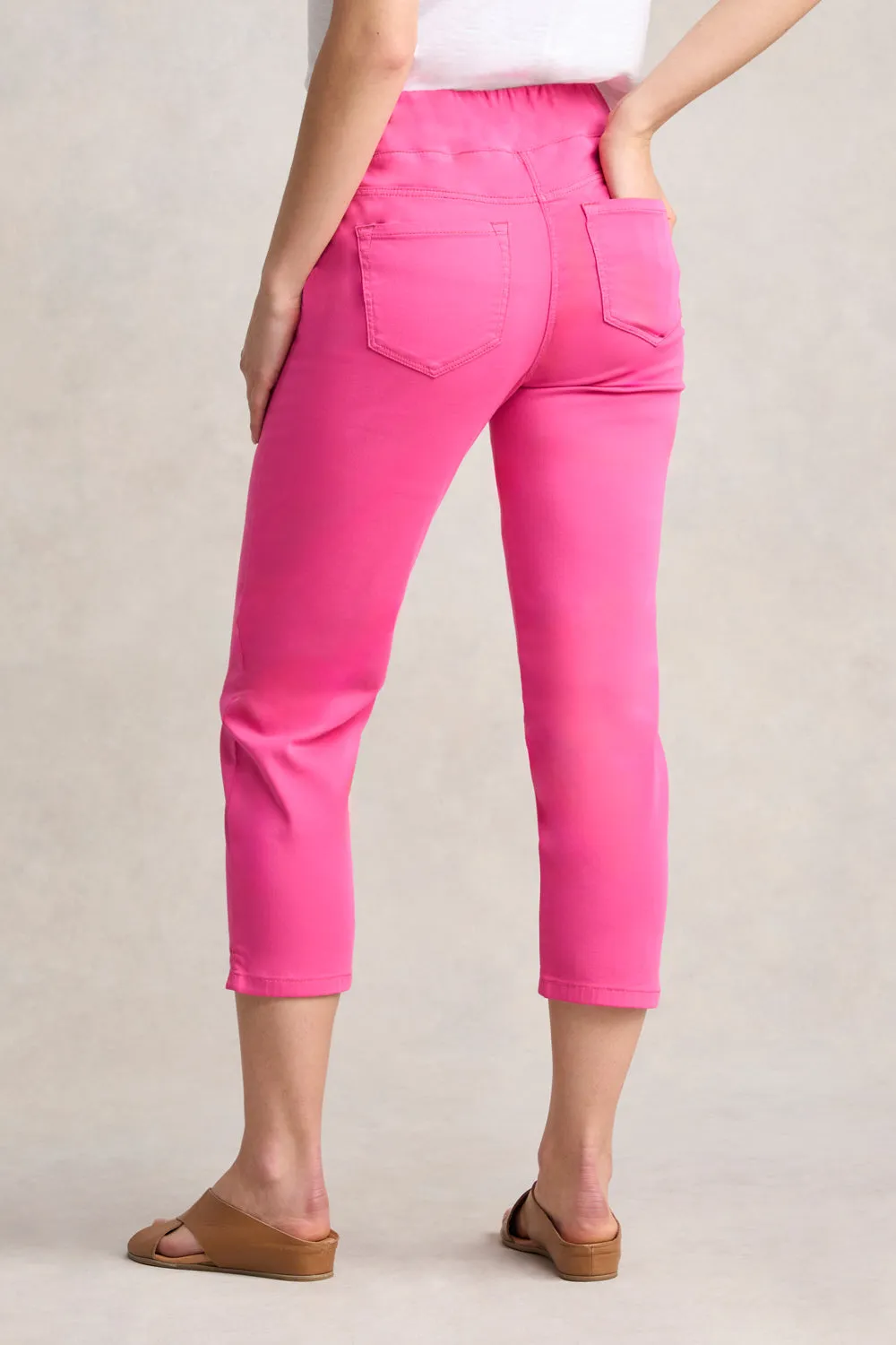 Bengajean 3/4 Slim Leg - Rose Pink