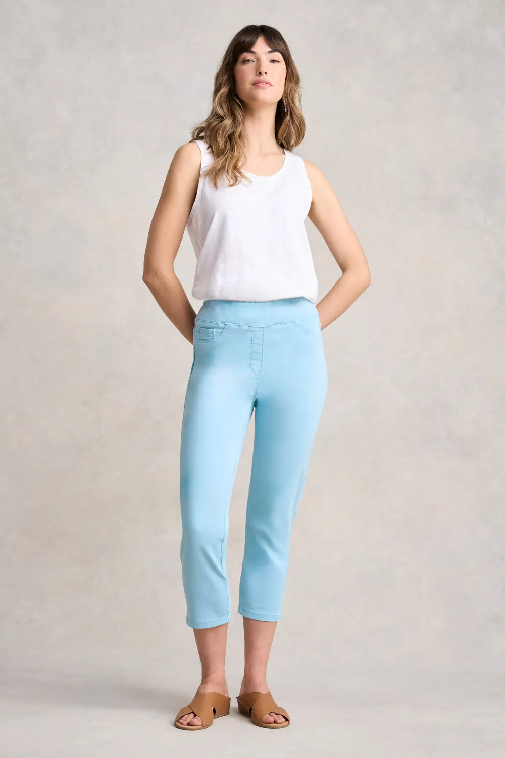 Bengajean 3/4 Slim Leg - Summer Sky Blue