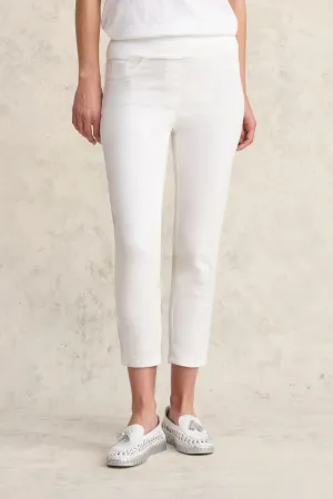 Bengajean 3/4 Slim Leg - White