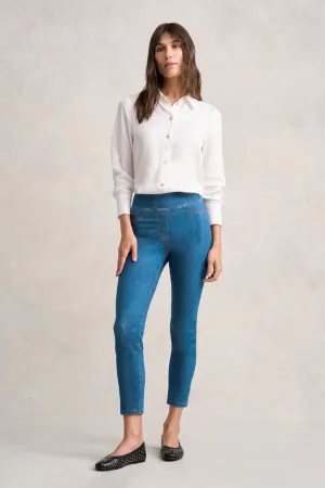 Bengajean 7/8 Skinny Leg - Indigo Mid Wash