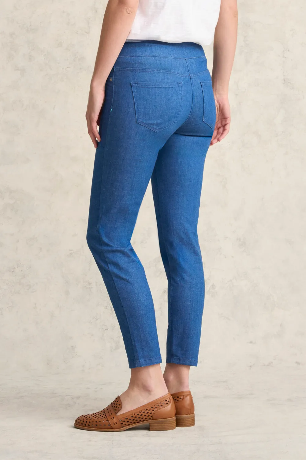 Bengajean  7/8 Skinny Leg - Ultramarine