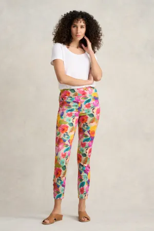 Bengajean 7/8th Button Detail - Multi Roses Print