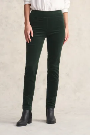 Bengajean Cord Skinny Leg - Forest Green