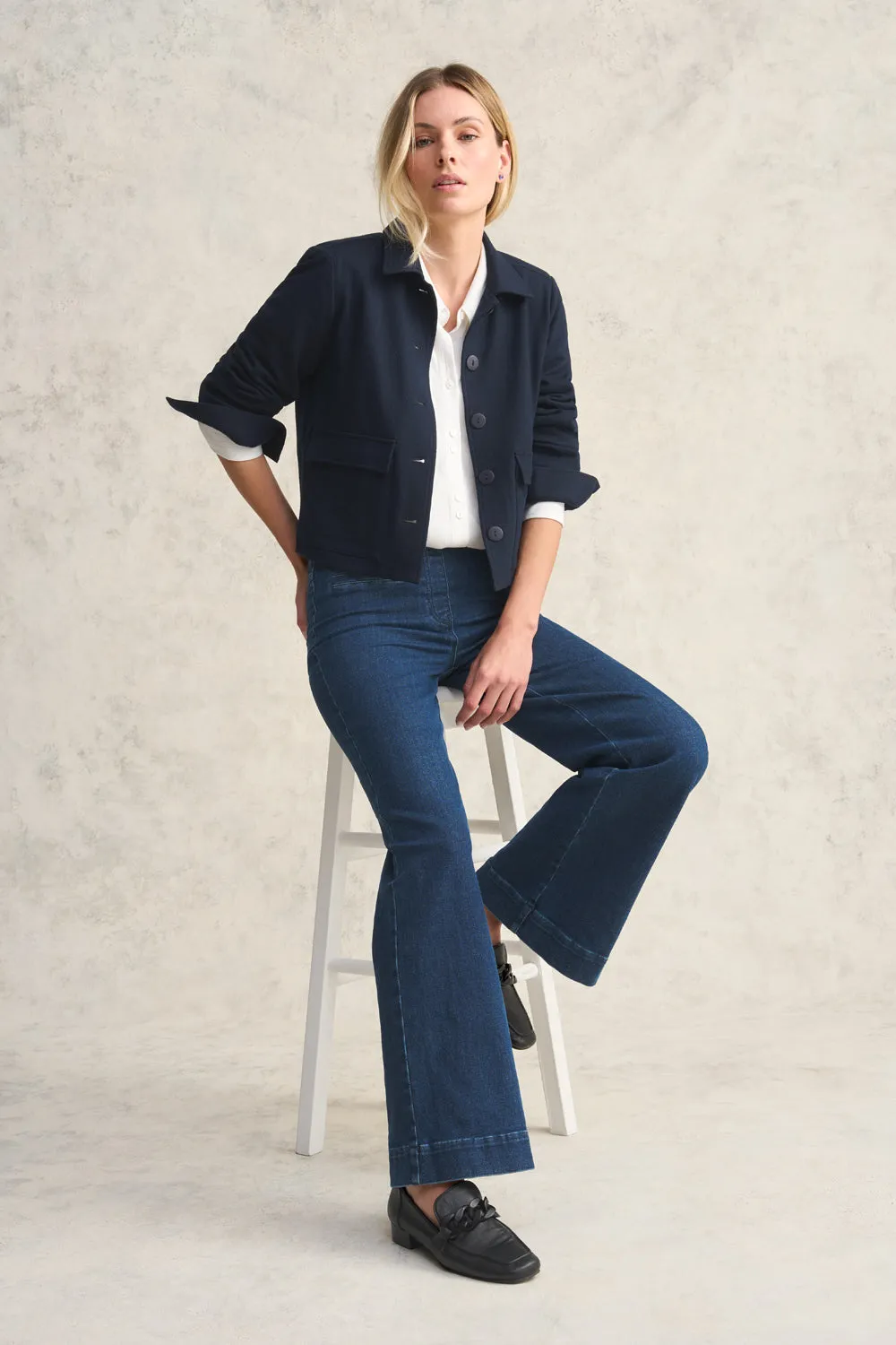Bengajean Le Flare - Dark Wash Denim