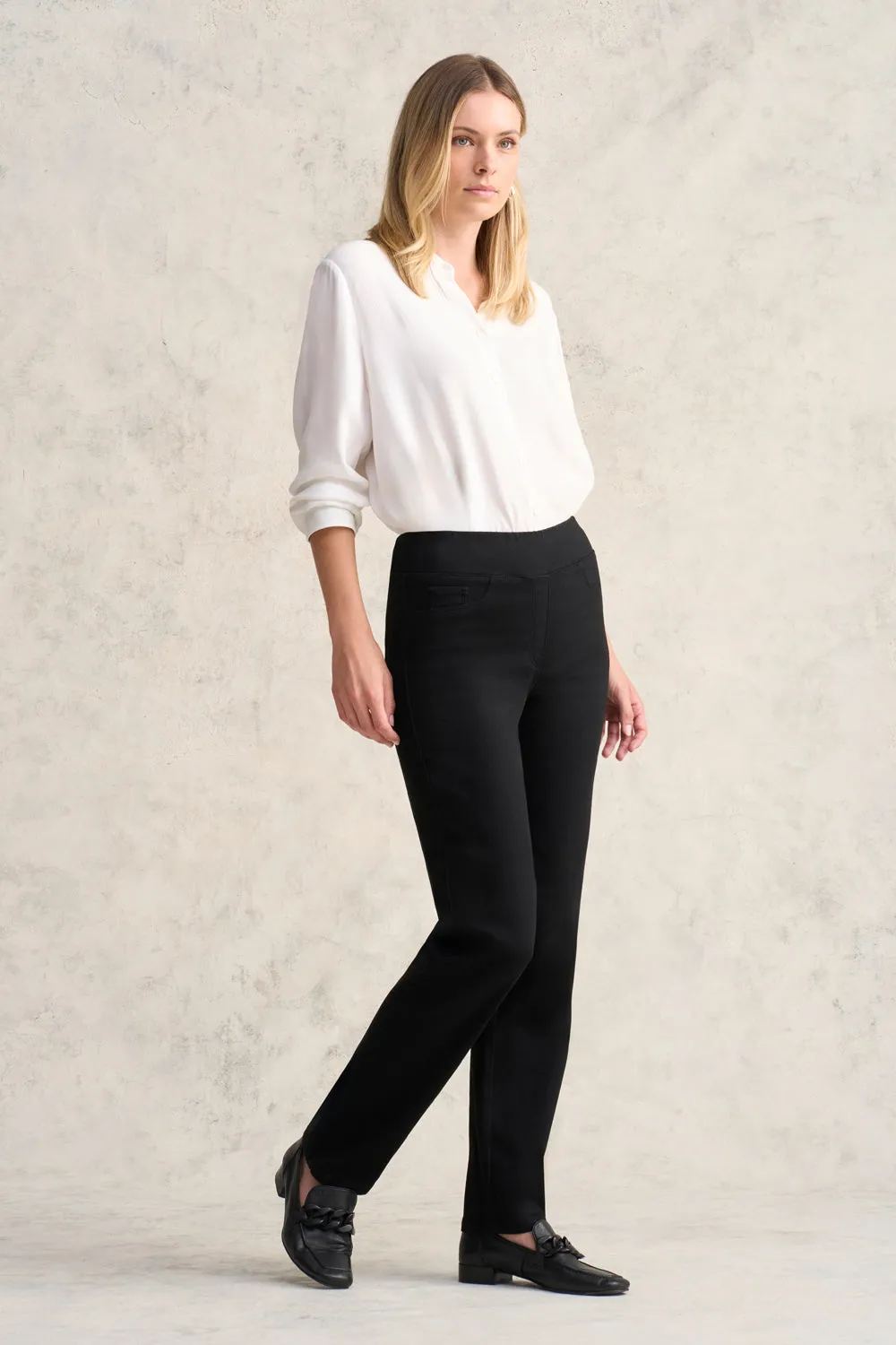 Bengajean Straight Cashmere Feel - Black