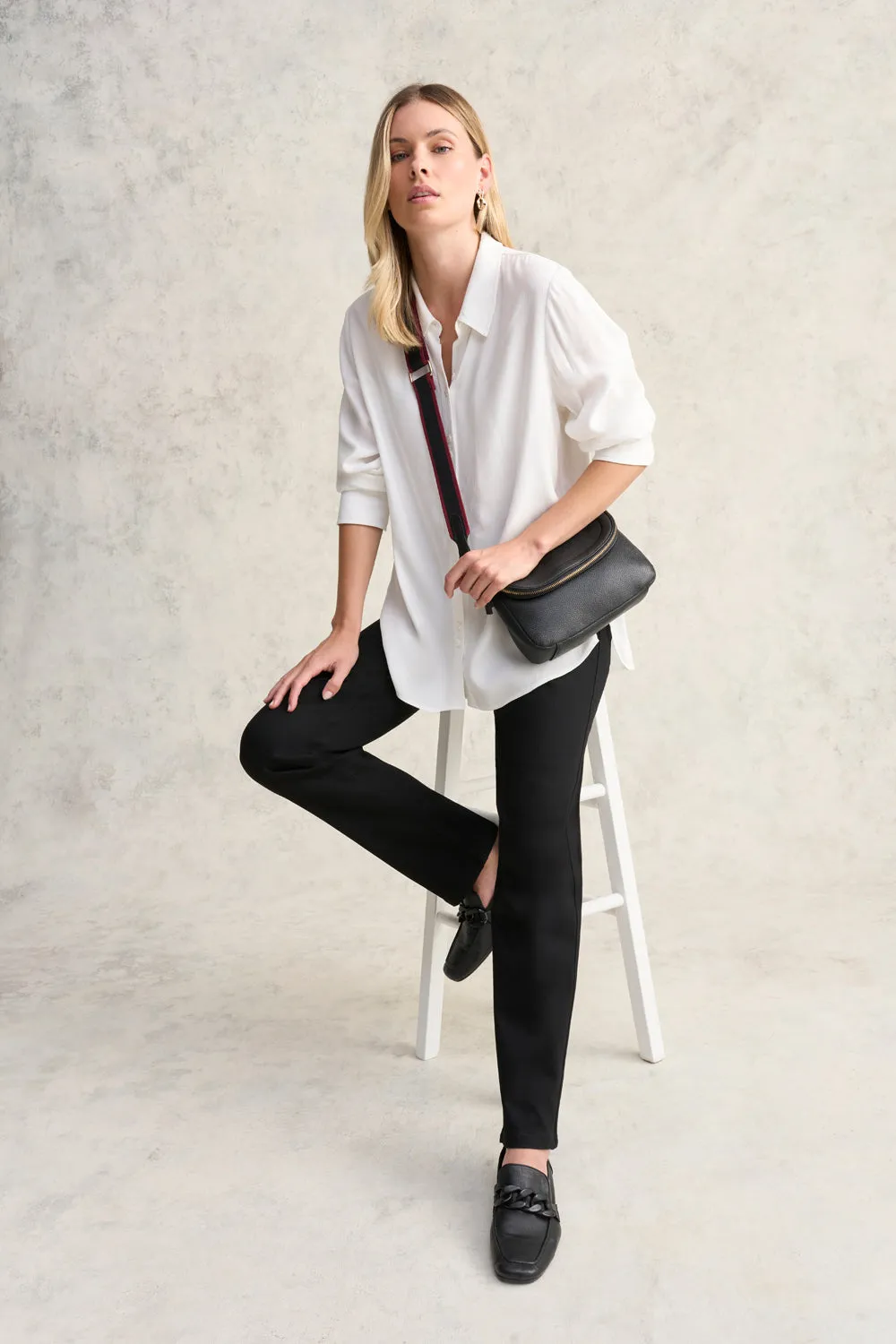 Bengajean Straight Cashmere Feel - Black