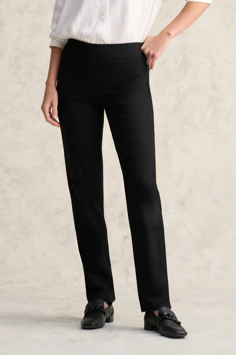 Bengajean Straight Cashmere Feel - Black