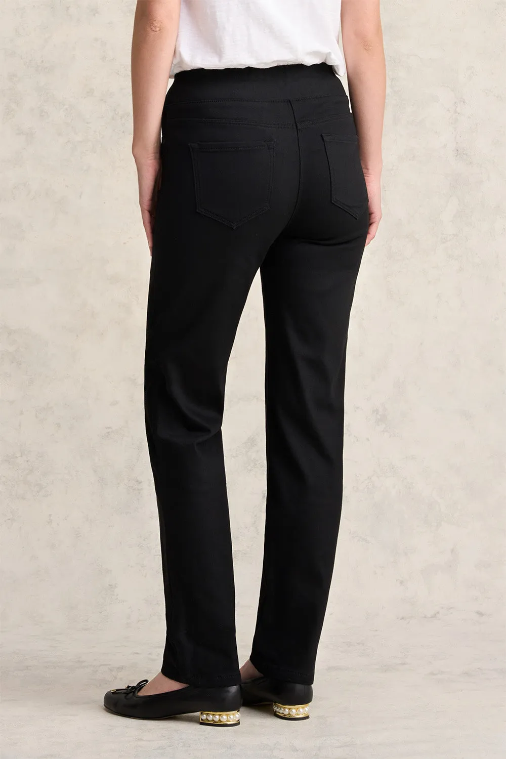 Bengajean Straight Cashmere Feel - Black