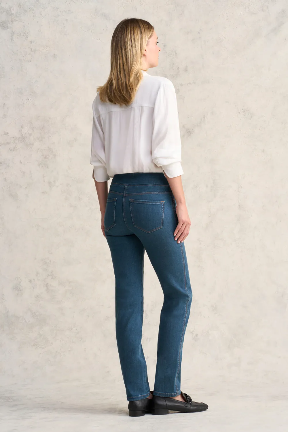 Bengajean Straight Cashmere Feel - Denim Wash